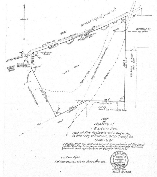 727 Gray Hwy, Macon-Bibb, GA en venta - Plano de solar - Imagen 2 de 3