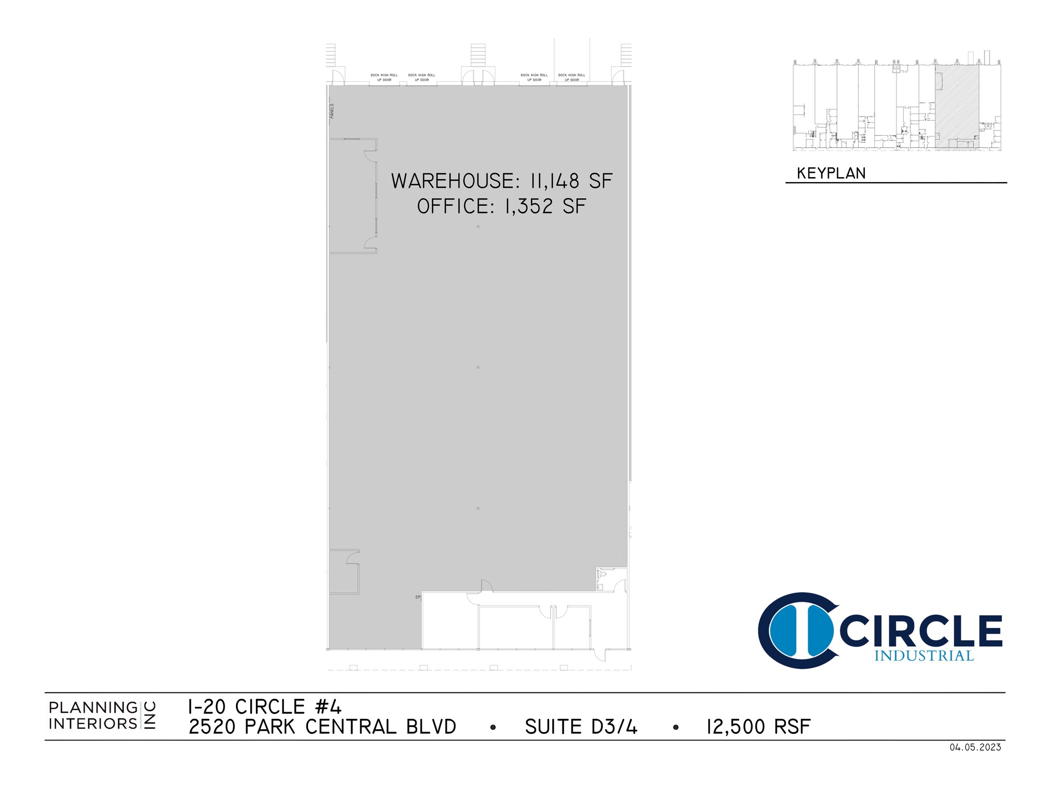 2500 Park Central Blvd, Decatur, GA en alquiler Plano del sitio- Imagen 1 de 1