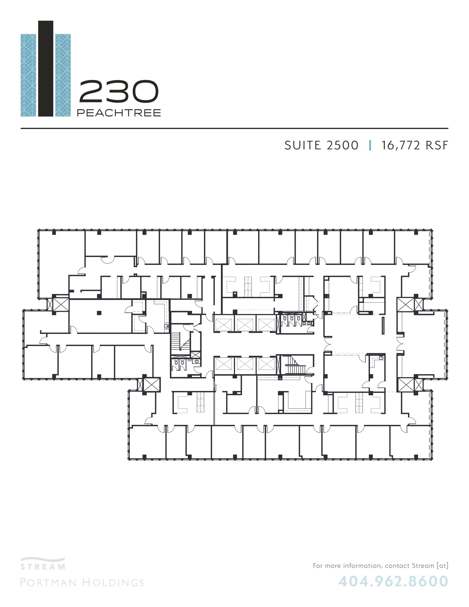 230 Peachtree St NW, Atlanta, GA en alquiler Plano del sitio- Imagen 1 de 1