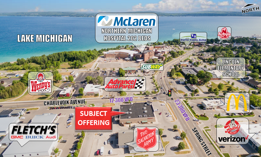 710 Spring St, Petoskey, MI en venta - Foto del edificio - Imagen 3 de 8