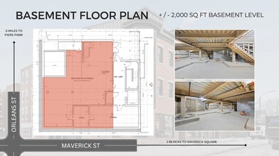 173 Maverick St, Boston, MA en alquiler Plano de la planta- Imagen 1 de 1