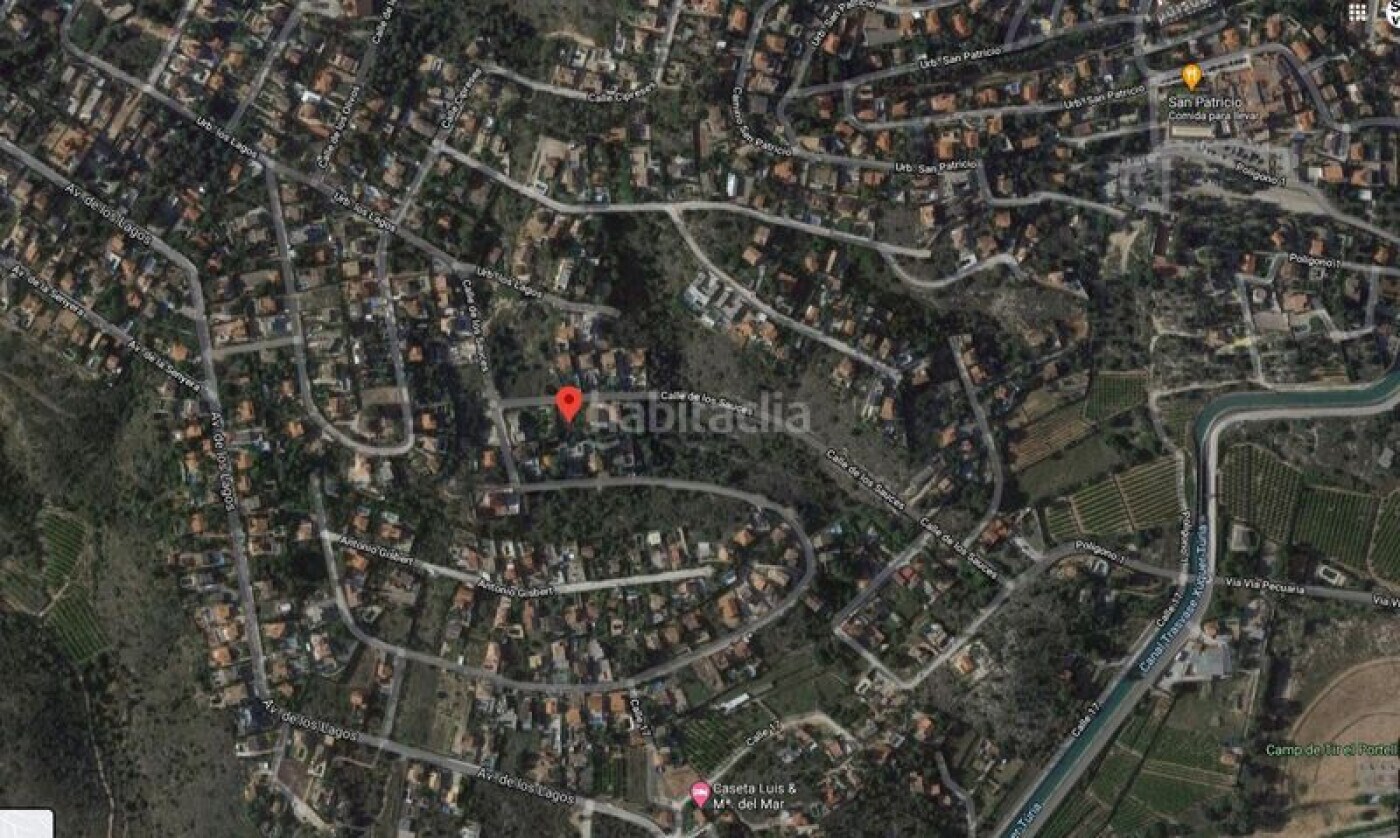 Terreno en Alginet, Valencia en venta Vista aérea- Imagen 1 de 2