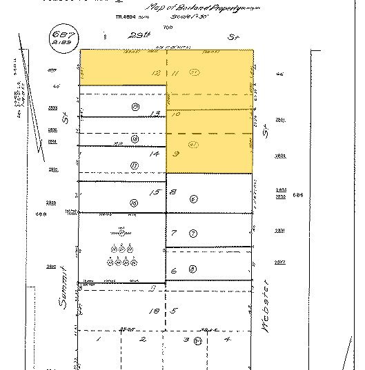 2844 Summit St, Oakland, CA en alquiler - Plano de solar - Imagen 3 de 5