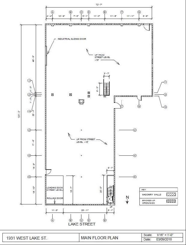 1931 W Lake St, Chicago, IL en venta Plano de la planta- Imagen 1 de 1