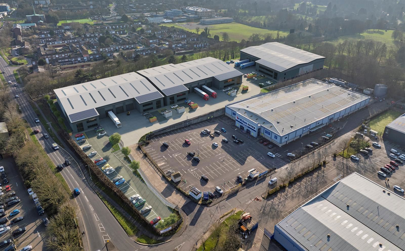 8 Howard Way, Harlow en alquiler Vista aérea- Imagen 1 de 2