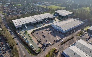 8 Howard Way, Harlow, ESS - Aérea  vista de mapa