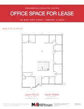 200 W 22nd St, Lombard, IL en alquiler Plano de la planta- Imagen 1 de 1