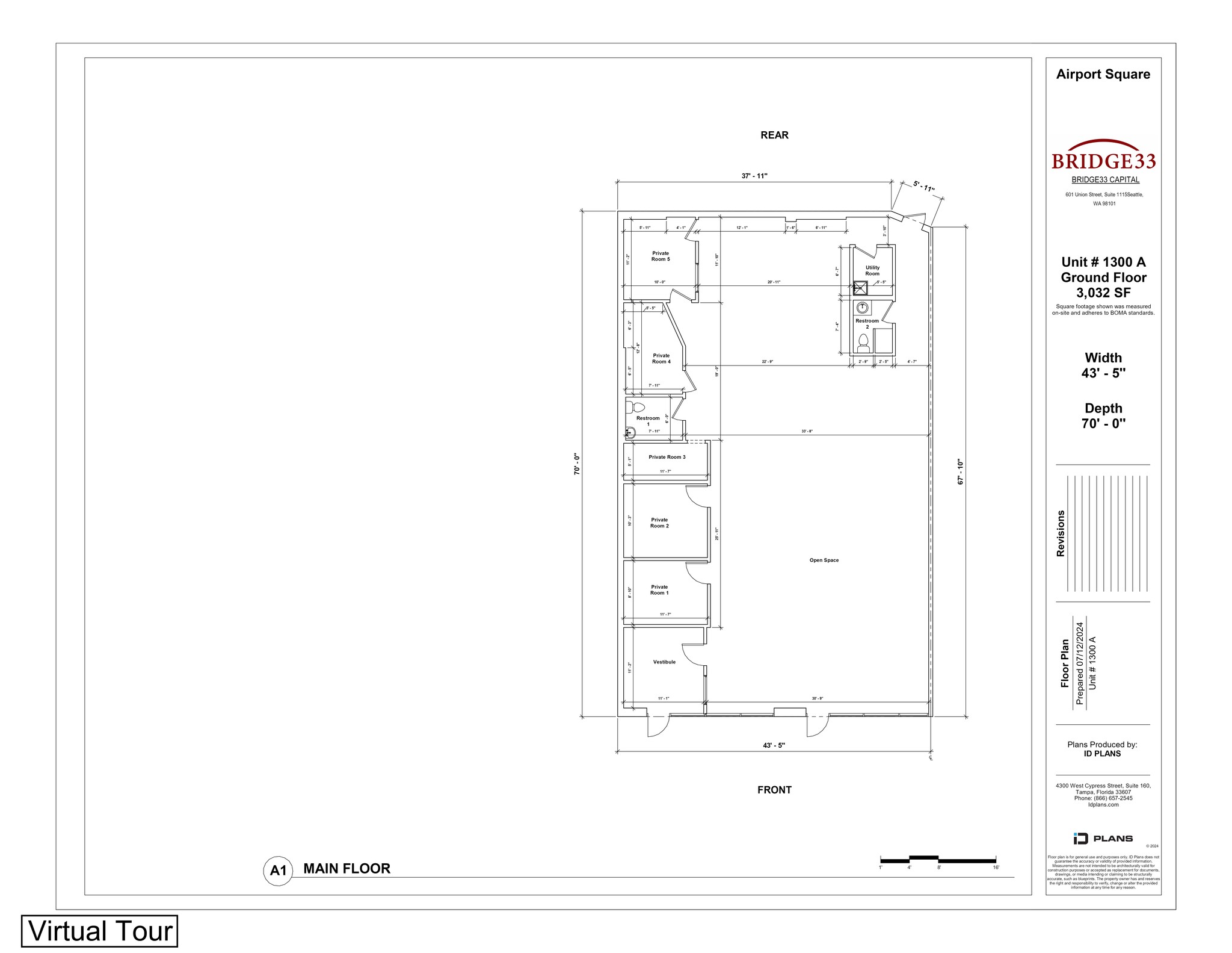 2000 Harvard Way, Reno, NV en alquiler Plano del sitio- Imagen 1 de 1