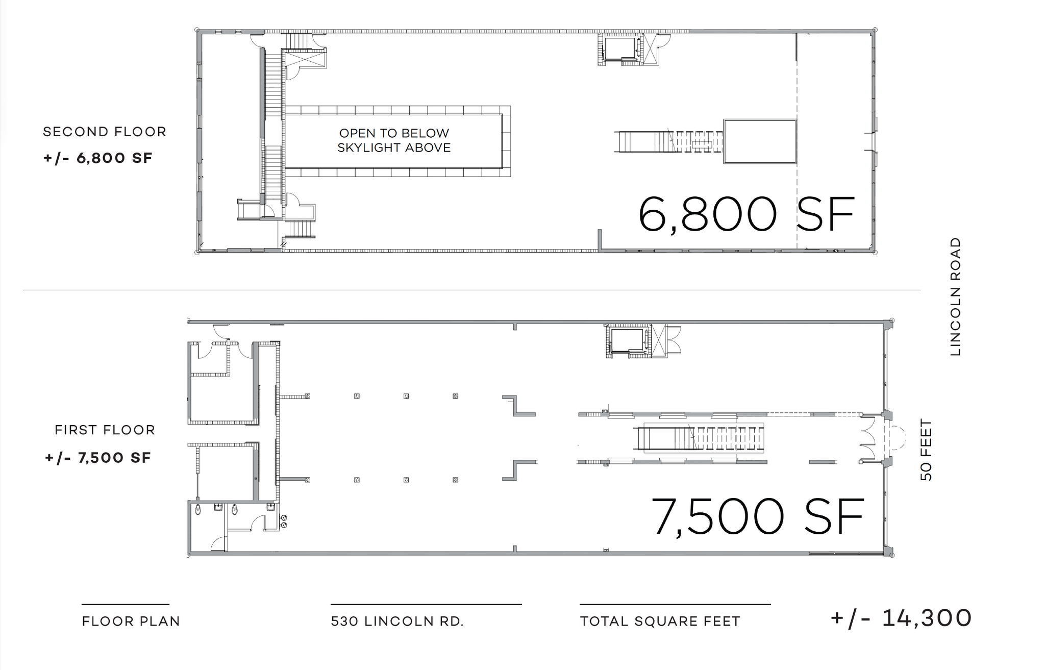 530 Lincoln Mall, Miami Beach, FL en alquiler Plano de la planta- Imagen 1 de 1