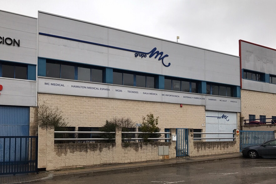 Nave en Móstoles, Madrid en alquiler - Plano de la planta - Imagen 1 de 14