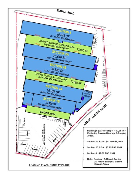 611 S Pickett St, Alexandria, VA en alquiler - Plano de la planta - Imagen 3 de 5