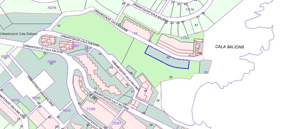 Terreno en Tossa de Mar, Gerona en venta - Plano del sitio - Imagen 2 de 2