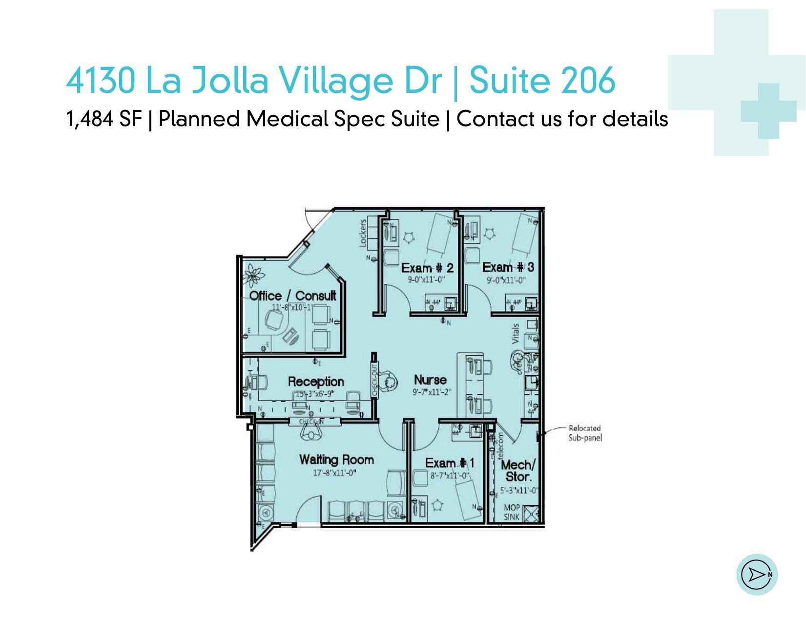 4150 Regents Park Row, La Jolla, CA en alquiler Plano de la planta- Imagen 1 de 1