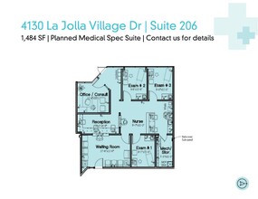 4150 Regents Park Row, La Jolla, CA en alquiler Plano de la planta- Imagen 1 de 1