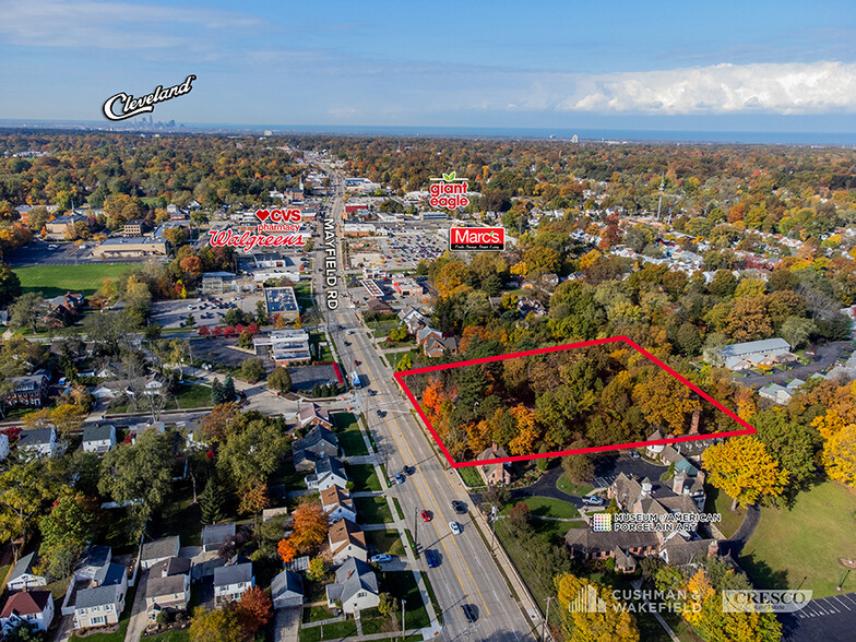 4615 Mayfield Rd, South Euclid, OH en venta - Vista aérea - Imagen 3 de 10