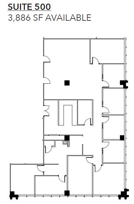 1111 Plaza Dr, Schaumburg, IL en alquiler Plano de la planta- Imagen 1 de 2