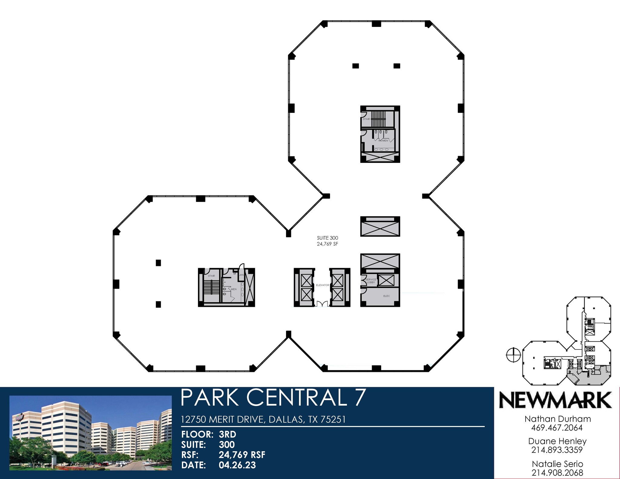 12750 Merit Dr, Dallas, TX en alquiler Plano de la planta- Imagen 1 de 1