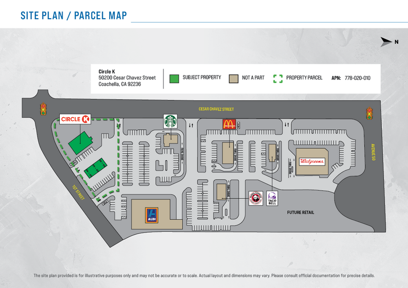 50200 Cesar Chavez St, Coachella, CA en venta - Plano del sitio - Imagen 2 de 5