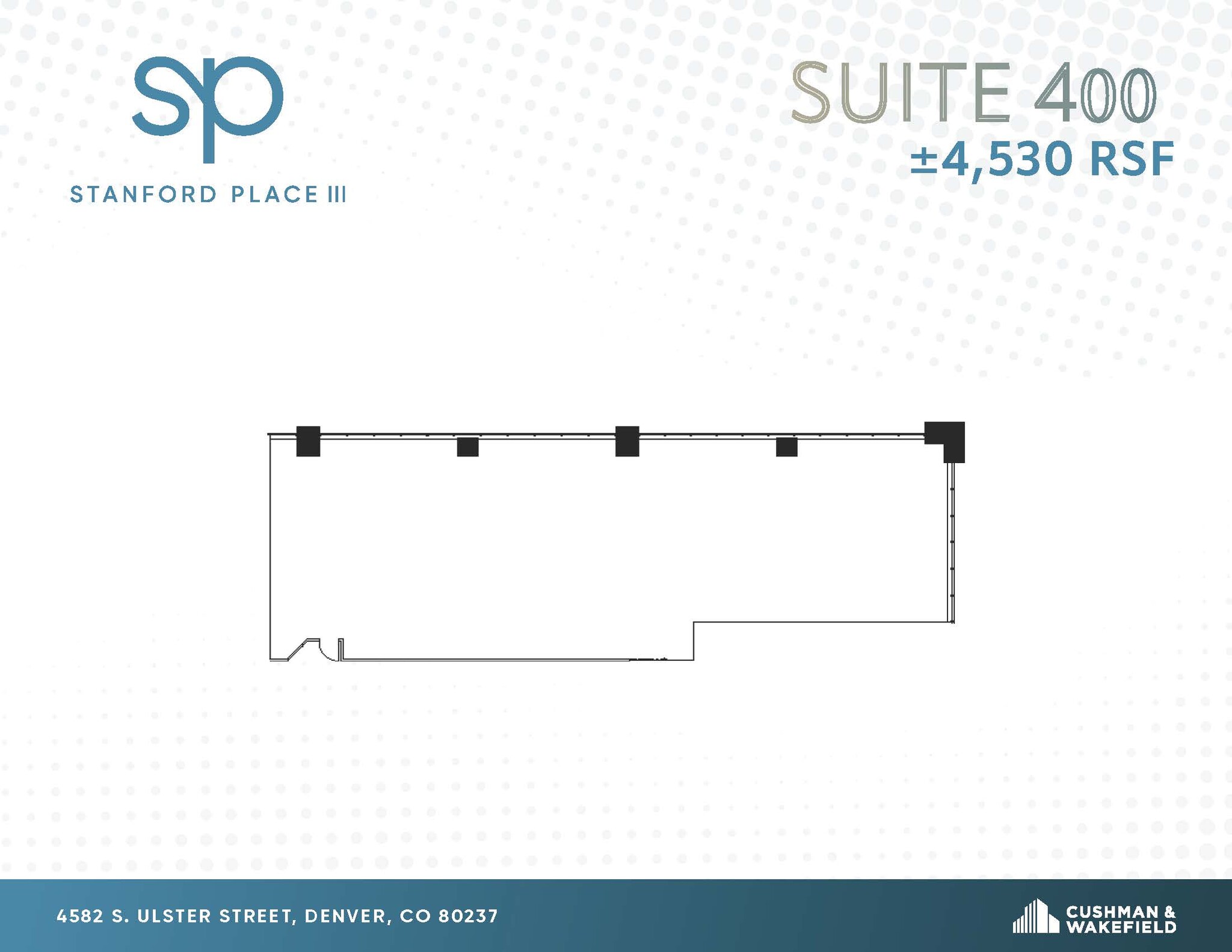 4582 S Ulster St, Denver, CO en alquiler Plano de la planta- Imagen 1 de 1