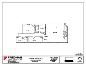 27177 Lahser Rd, Southfield, MI en alquiler Plano de la planta- Imagen 1 de 2