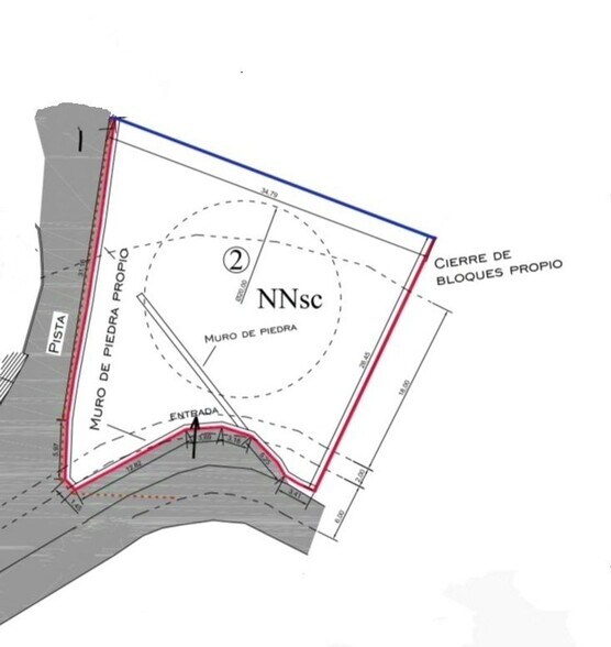 Terreno en Arteixo, La Coruna en venta - Plano de la planta - Imagen 1 de 15