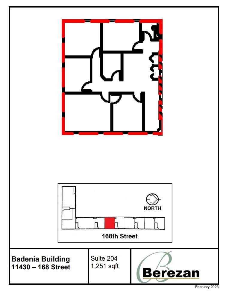 11412-11444 168 St NW, Edmonton, AB en alquiler Plano de la planta- Imagen 1 de 1