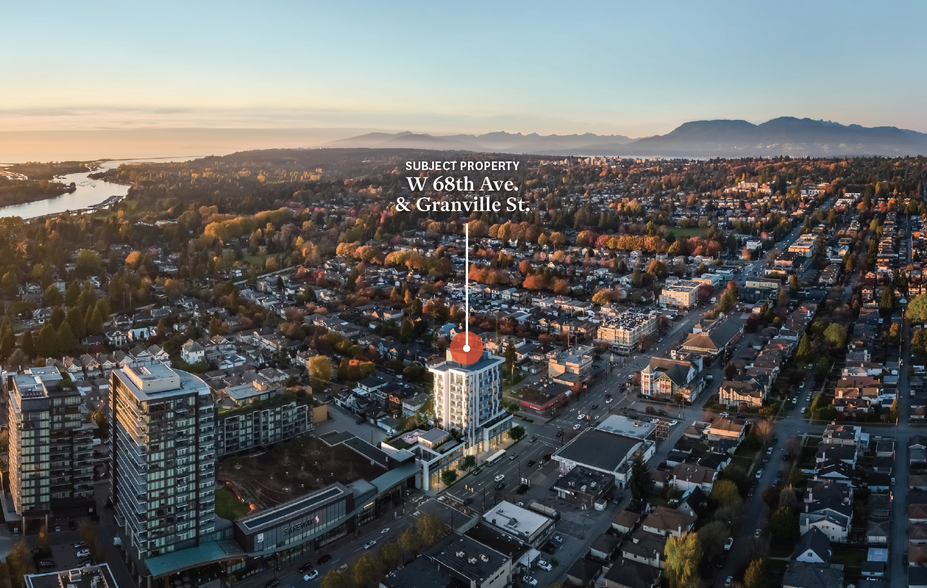 8415 Granville St, Vancouver, BC en alquiler - Vista aérea - Imagen 1 de 4