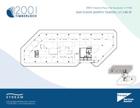 2001 Timberloch Pl, The Woodlands, TX en alquiler Plano de la planta- Imagen 1 de 1