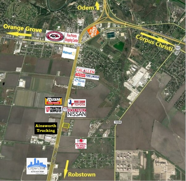 2802 IH 69 Access Rd, Robstown, TX en venta - Foto del edificio - Imagen 2 de 3