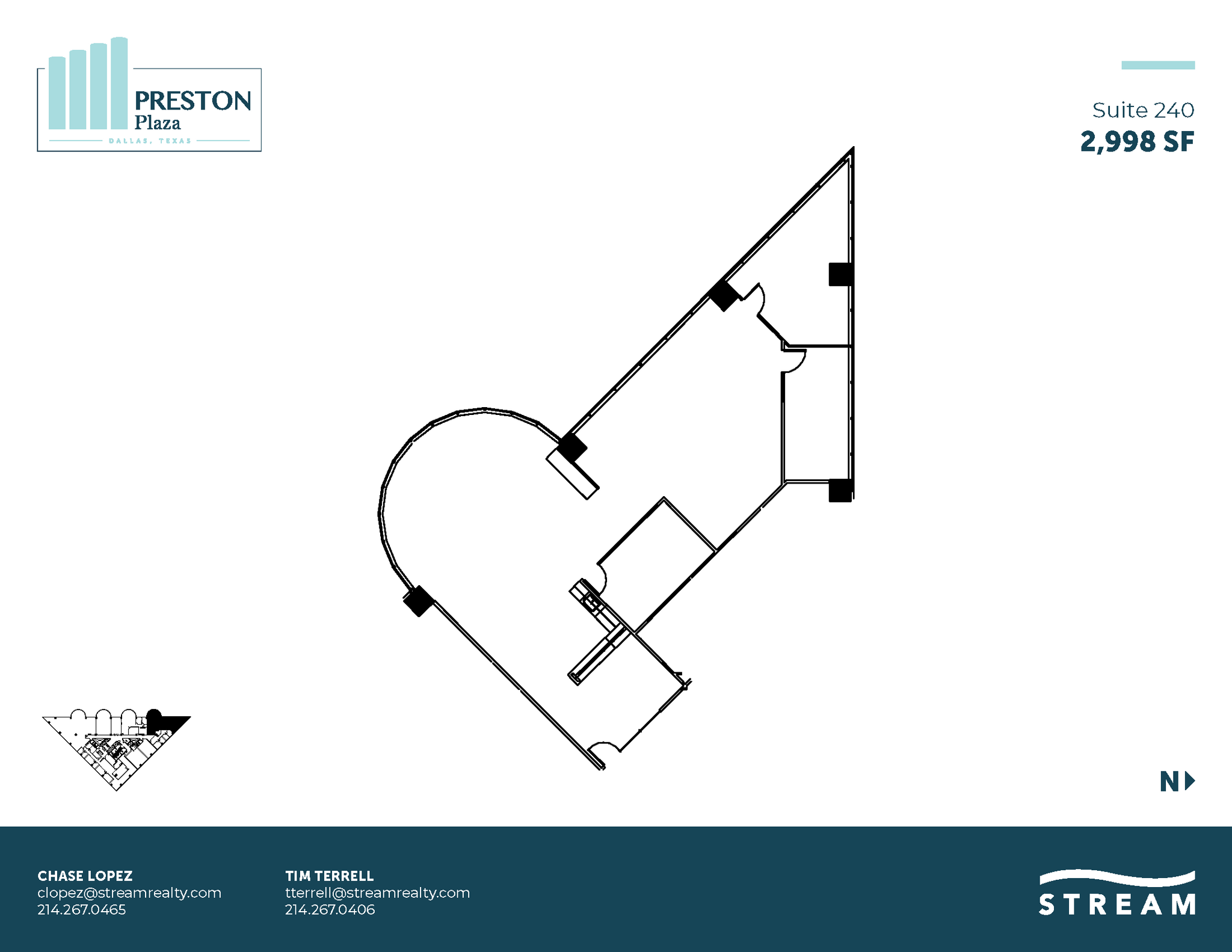 17950 Preston Rd, Dallas, TX en alquiler Plano de la planta- Imagen 1 de 5