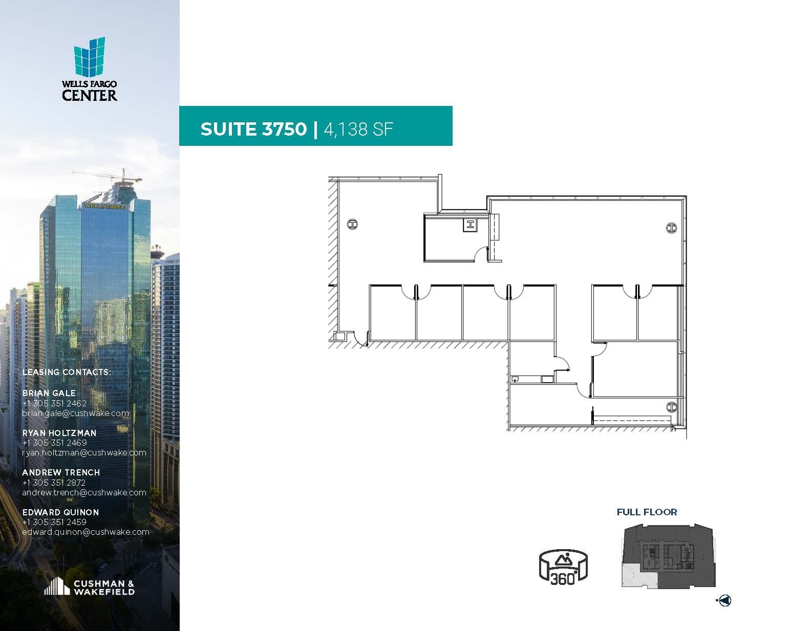 333 SE 2nd Ave, Miami, FL en alquiler Plano de la planta- Imagen 1 de 1