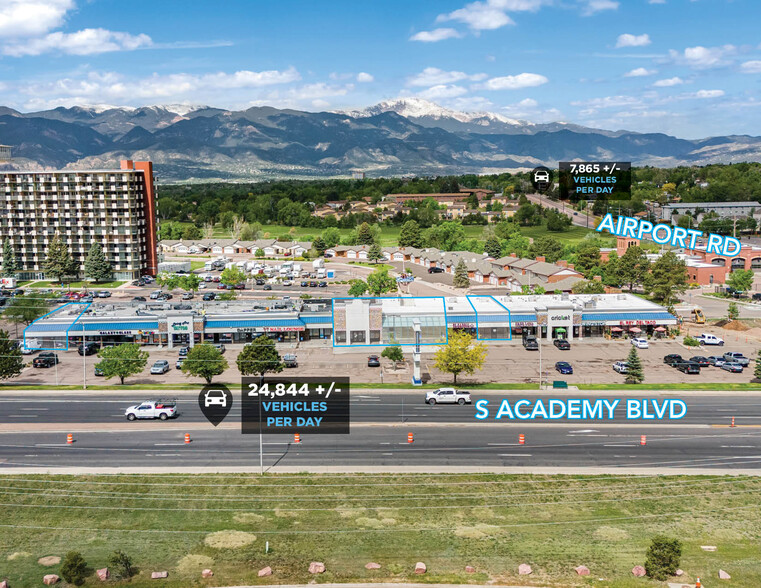 522-586 S Academy Blvd, Colorado Springs, CO en alquiler - Foto del edificio - Imagen 1 de 9