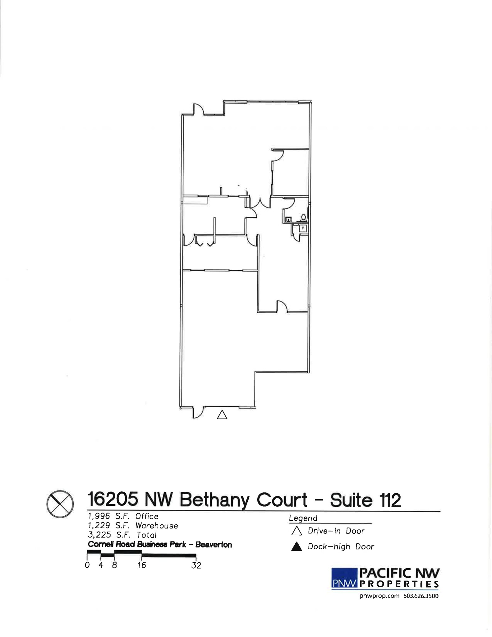 16205 NW Bethany Ct, Beaverton, OR en alquiler Plano del sitio- Imagen 1 de 1