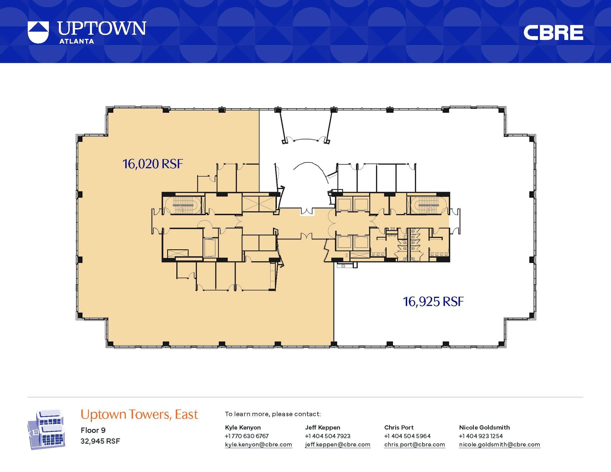 575 Morosgo Dr NE, Atlanta, GA en alquiler Plano de la planta- Imagen 1 de 1