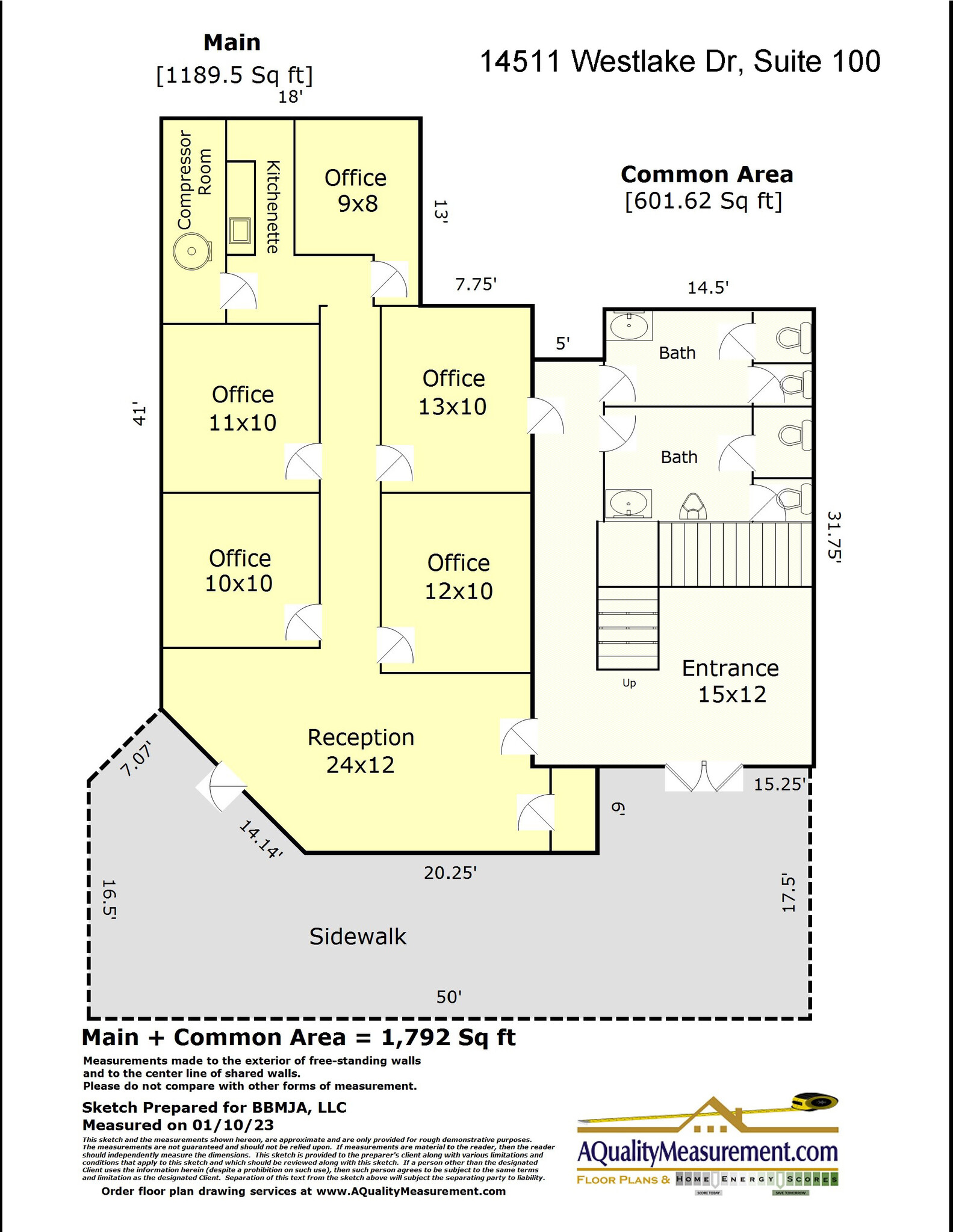 14511-14559 SW Westlake Dr, Lake Oswego, OR en alquiler Plano de la planta- Imagen 1 de 1