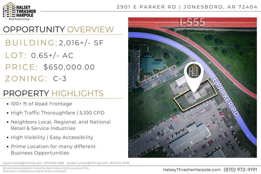 2901 Parker Rd, Jonesboro, AR en venta - Foto del edificio - Imagen 2 de 5