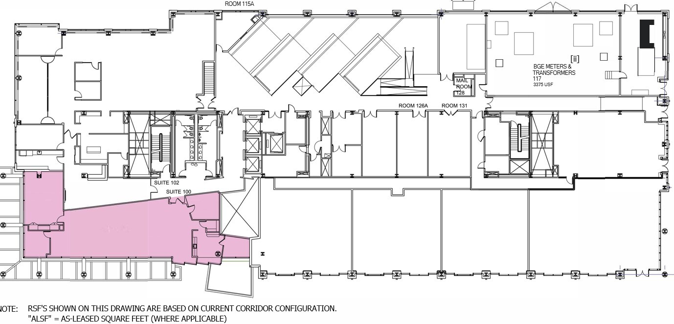 855 N Wolfe St, Baltimore, MD en alquiler Plano de la planta- Imagen 1 de 1