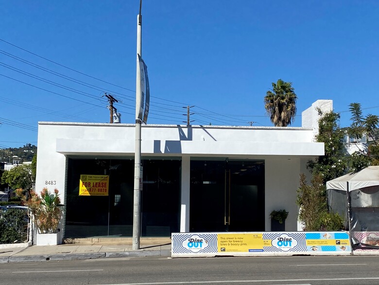 8483 Melrose Ave, West Hollywood, CA en alquiler - Foto del edificio - Imagen 1 de 26