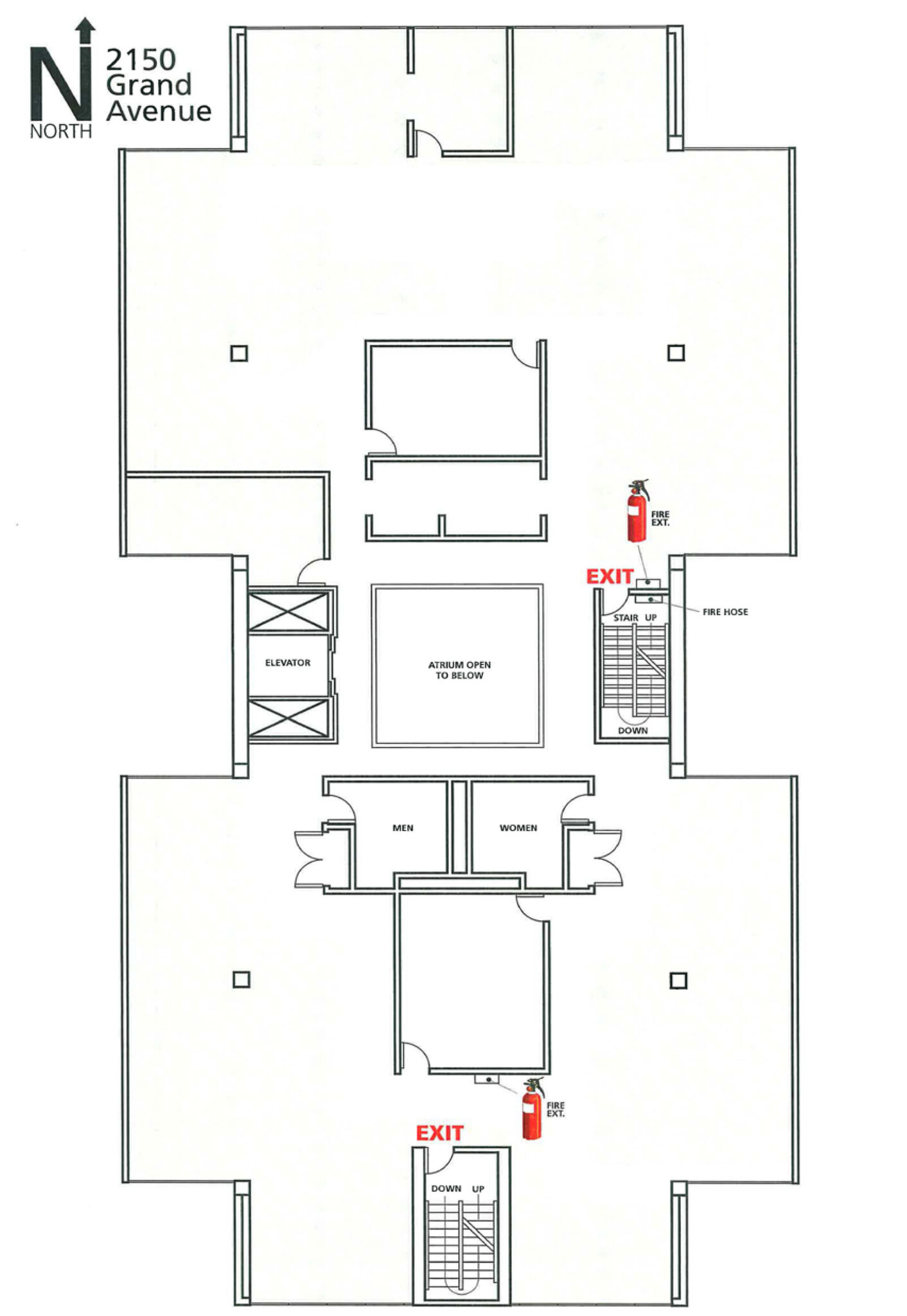 2150 Grand Ave, Des Moines, IA en alquiler Plano de la planta- Imagen 1 de 1