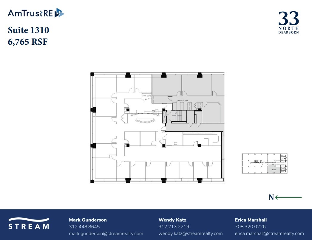 33 N Dearborn St, Chicago, IL en alquiler Plano de la planta- Imagen 1 de 1