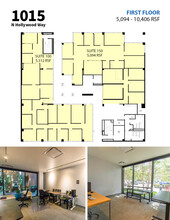 1015 N Hollywood Way, Burbank, CA en alquiler Plano de la planta- Imagen 1 de 3