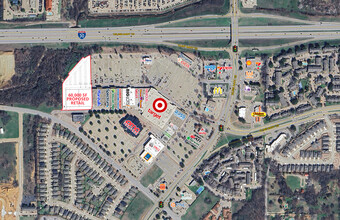 1600 Eastchase Pky, Fort Worth, TX - vista aérea  vista de mapa