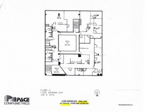17742-17750 Sherman Way, Reseda, CA en alquiler Plano del sitio- Imagen 1 de 2