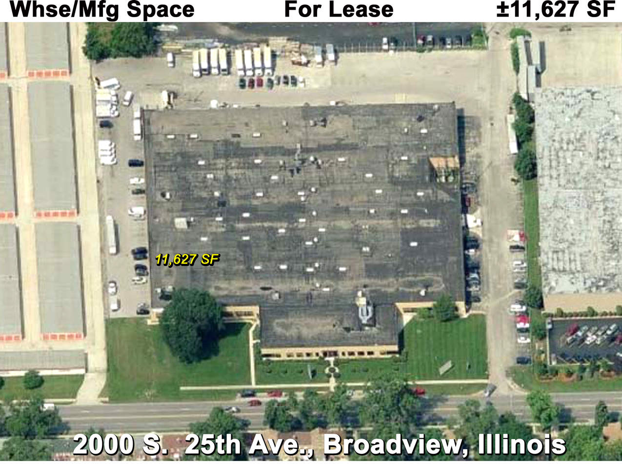 2000 S 25th Ave, Broadview, IL - VISTA AÉREA  vista de mapa