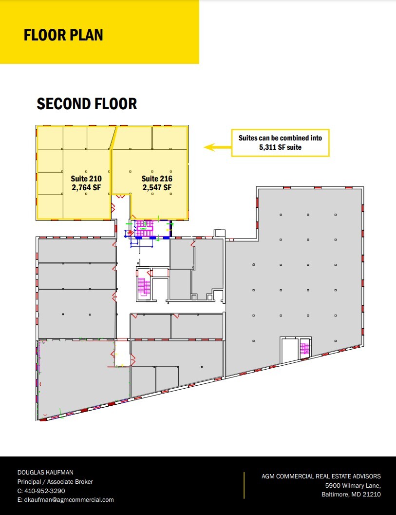 3500 Boston St, Baltimore, MD en alquiler Plano de la planta- Imagen 1 de 1