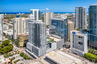 201 E Las Olas Blvd, Fort Lauderdale, FL - vista aérea  vista de mapa - Image1