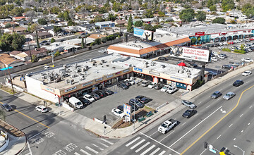 8205 Woodman Ave, Panorama City, CA - VISTA AÉREA  vista de mapa - Image1