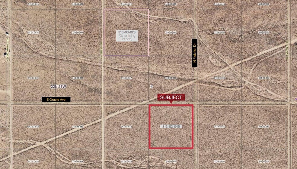 E Oracle Ave & N Fletcher Dr, Kingman, AZ en venta - Foto del edificio - Imagen 1 de 1