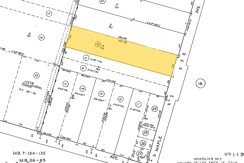 1125 Maple Ave, Montebello, CA en alquiler - Plano de solar - Imagen 3 de 9