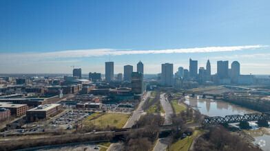 530 W Spring St, Columbus, OH - VISTA AÉREA  vista de mapa